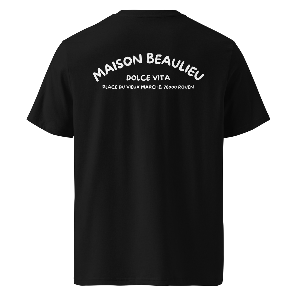 T-shirt signature Maison Beaulieu Noir