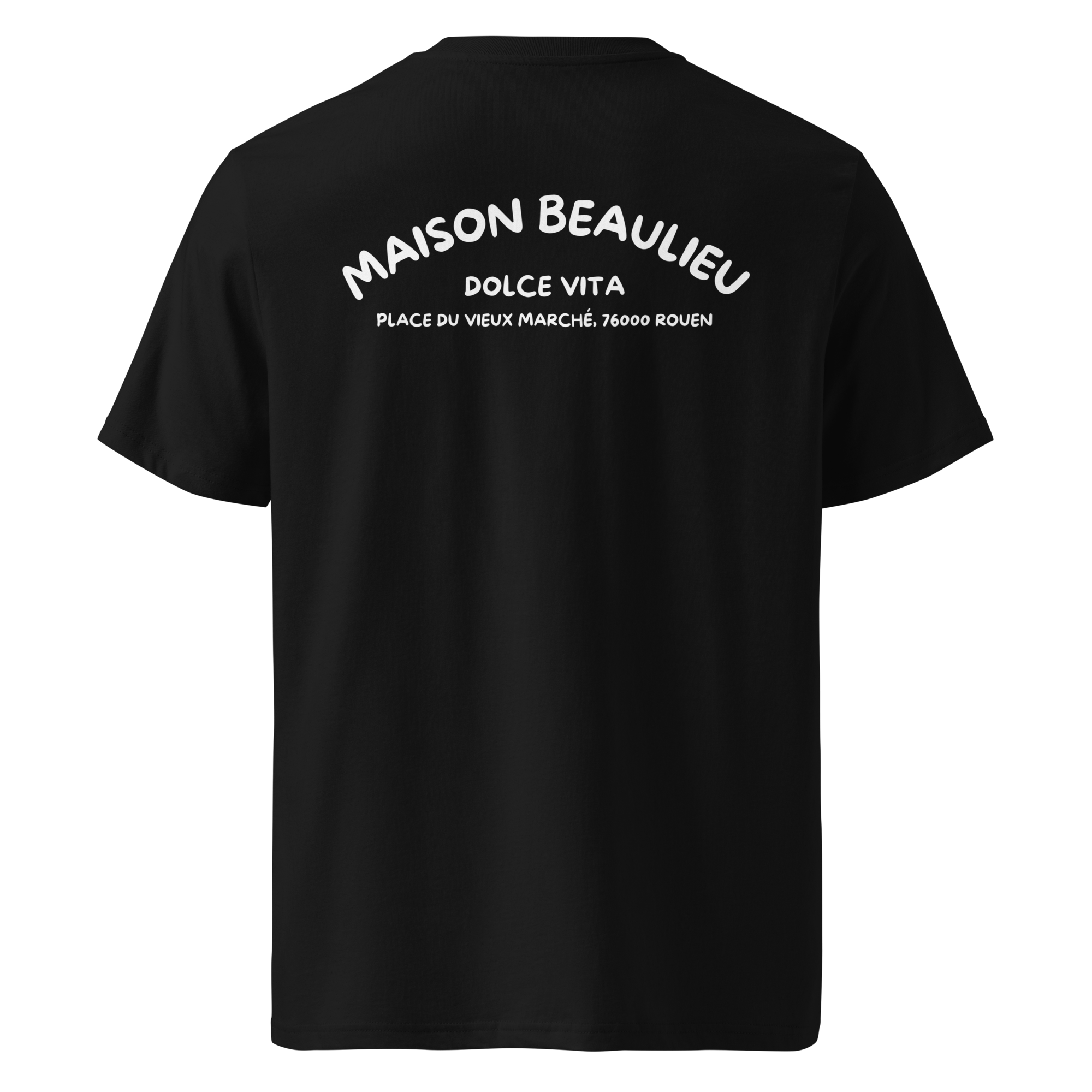T-shirt signature Maison Beaulieu Noir