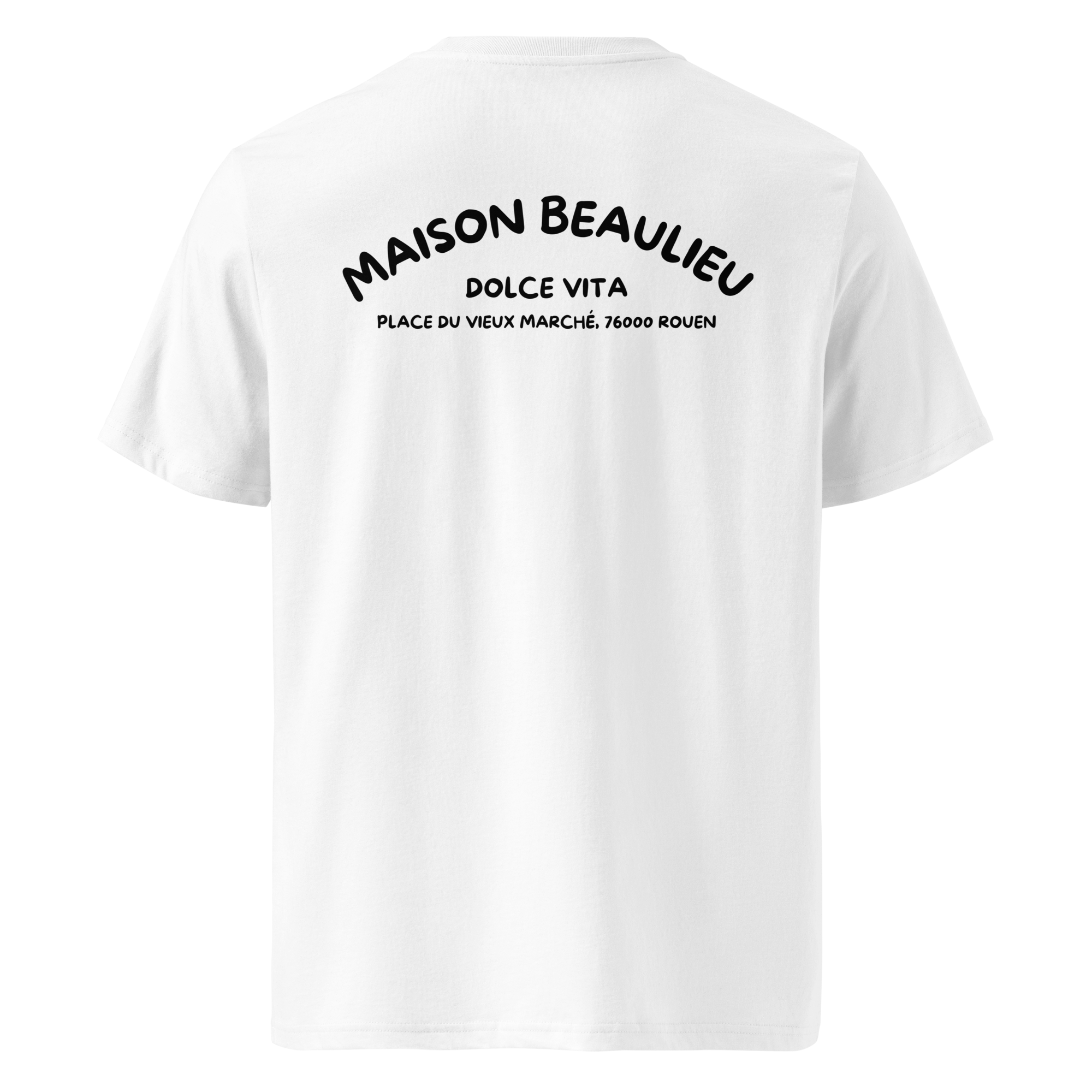 T-shirt signature Maison Beaulieu Blanc