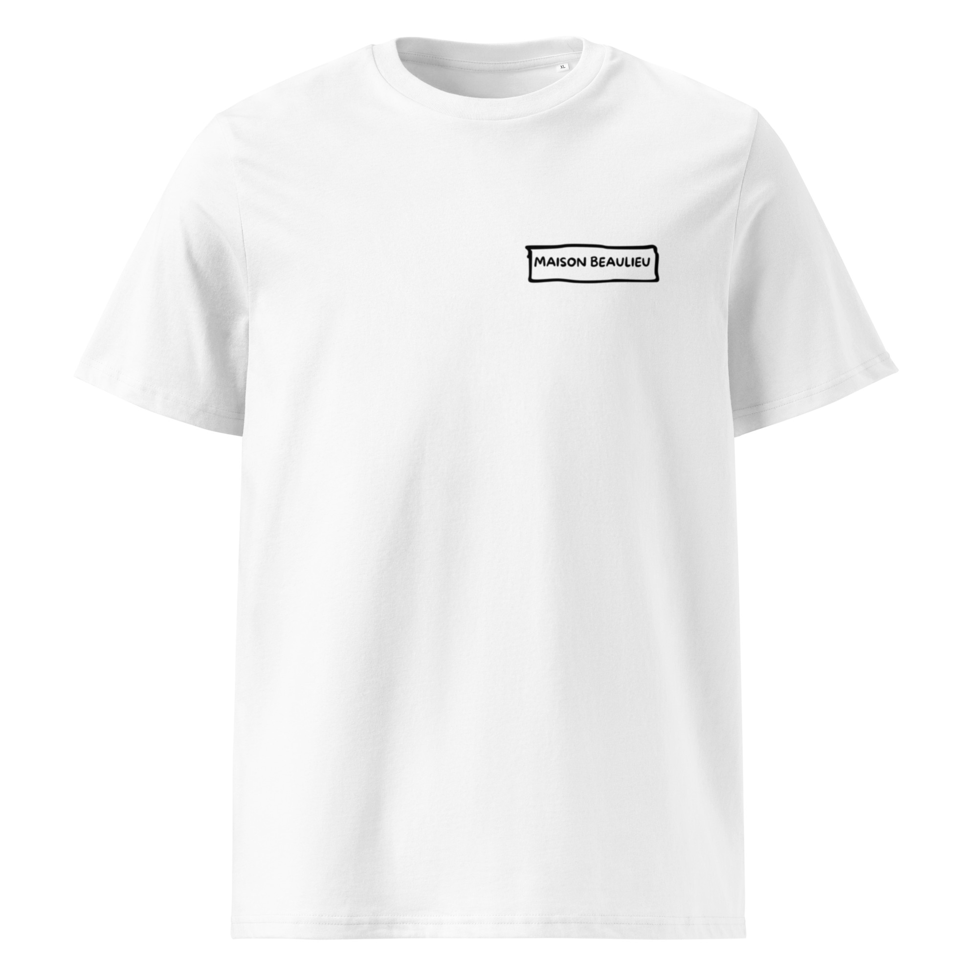 T-shirt signature Maison Beaulieu Blanc